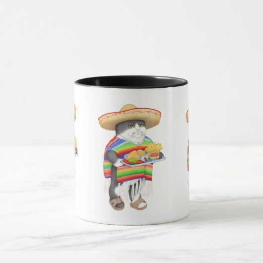 WENDELITO Black Combo Mug (Centre)