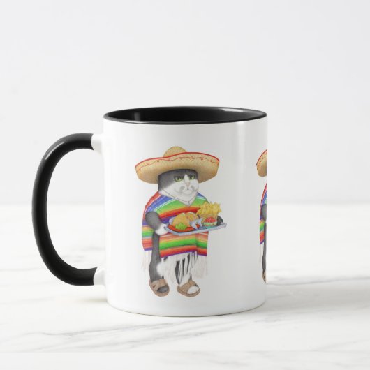 WENDELITO Black Combo Mug (Gauche)