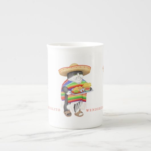 WENDELITO Bone China Mok (Voorkant)