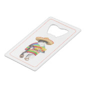 WENDELITO Carte de crédit Bottle Opener (Devant Angle)