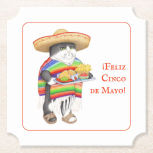 WENDELITO Cinco de Mayo Ticket Papier Onderzetter