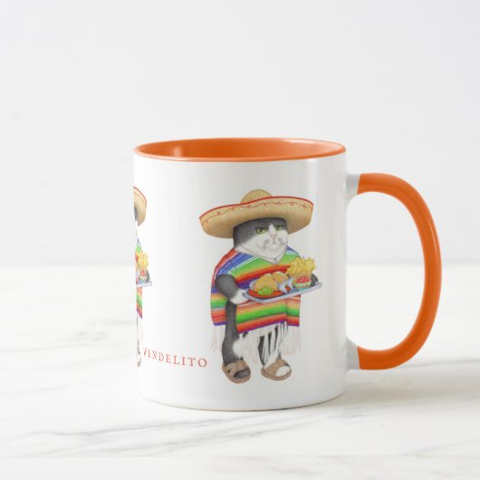 WENDELITO Orange Combo Mug (Droite)