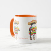 WENDELITO Orange Combo Mug (Devant gauche)
