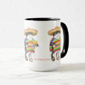 WENDELITO Tall Black Combo Mug (Devant droit)