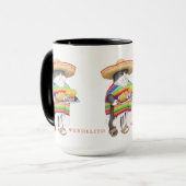 WENDELITO Tall Black Combo Mug (Devant gauche)