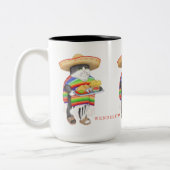 WENDELITO Tall Black Deux Tones Mug (Gauche)