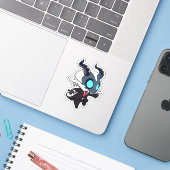 Wendigo dans un Sticker en costume (Ordinateur portable avec iPhone)
