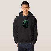 Wendigo Occult Folklore Cryptid Creature Cryptozoo Hoodie (Voorkant volledig)