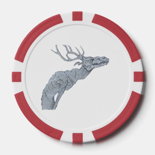 wendigo pokerchip (Voorkant)