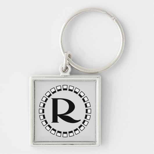 wending van de eeuw, monogram R Sleutelhanger (Voorkant)
