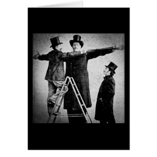 Wendt Cabinet Card Giant Circus Freak Sideshow