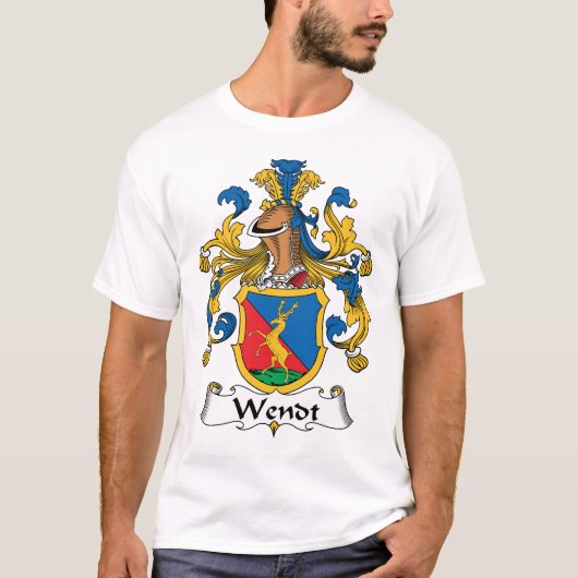 Wendt Family Crest T-shirt (Voorkant)