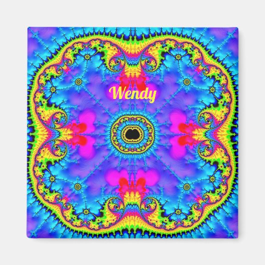 WENDY ~ Aimant à nuances de fluorure 3D (Devant)
