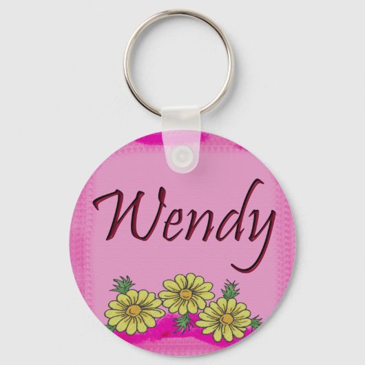Wendy Daisy Sleutelhanger (Voorkant)