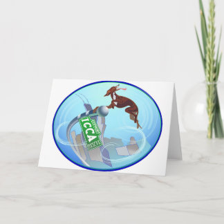 Wendy de Winderige Stad Iggy Notecard Kaart