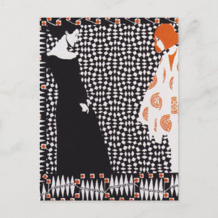 Wenen - afscheiding - Kolo Moser Vorfruhling Briefkaart