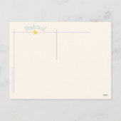 Wenen Bossen Santa Feestdagenkaart (Achterkant)