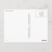 Wenen elektrische treewagen 2014 briefkaart (Achterkant)