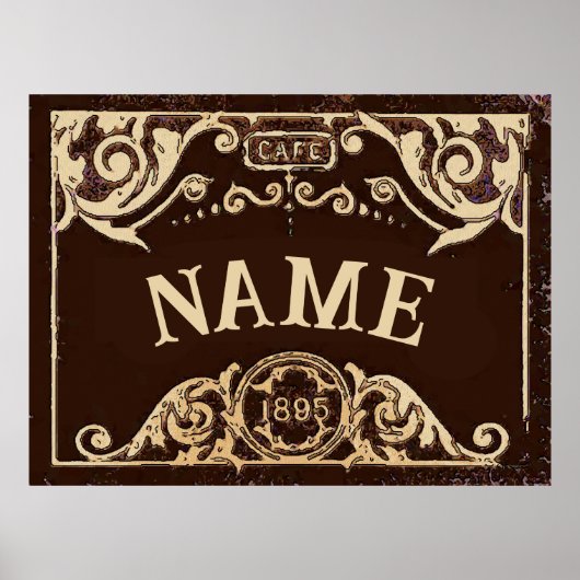 Wenen Kafelteken  Poster (Voorkant)