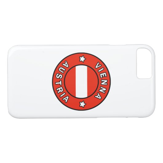 Wenen Oostenrijk Case-Mate iPhone Case (Achterkant (Horizontaal))