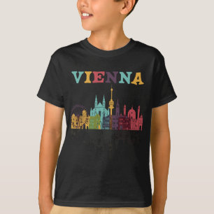 Wenen Oostenrijk familie Oostenrijkse vakantie Eur T-shirt
