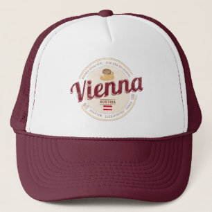 Wenen Oostenrijk hoofdstad Weense Melange Trucker Pet