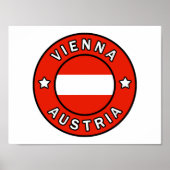Wenen Oostenrijk Poster (Voorkant)