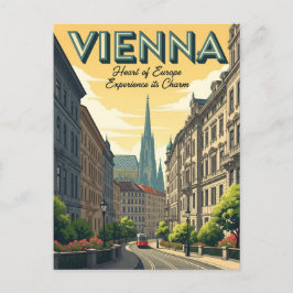 Wenen Oostenrijk Reizen Briefkaart