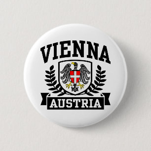 Wenen Oostenrijk Ronde Button 5,7 Cm