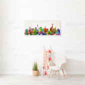 Wenen Oostenrijk Skyline Spandoek (Insitu)