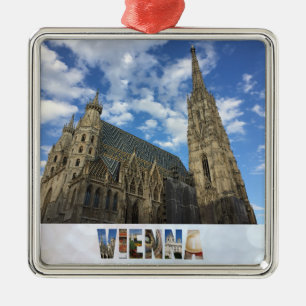 Wenen Oostenrijk St Stephen's Cathedraal Metalen Ornament
