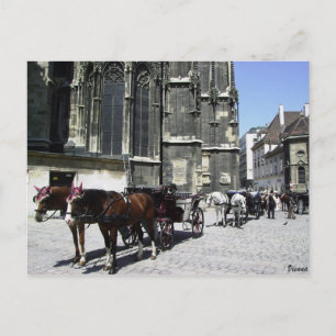 Wenen, Oostenrijk, Steffensdom Travel Briefkaart