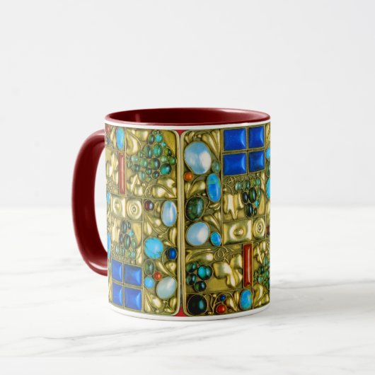 Wenen Opulentie in de afscheidingsstijl Mok (Voorkant links)