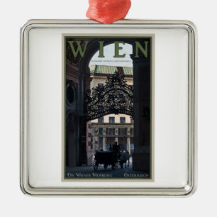 Wenen - Paardenvervoer Metalen Ornament