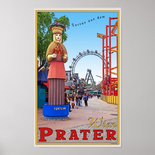 Wenen - Prater Park Poster (Voorkant)