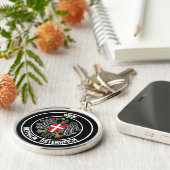 Wenen Ronde Emblem Sleutelhanger (Zijkant)