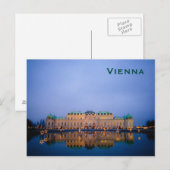 Wenen  Toerismereizen Briefkaart (Voorkant / Achterkant)