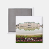 Wenen Vintage Reizen Toerisme Magneet (Voorkant / Achterkant)