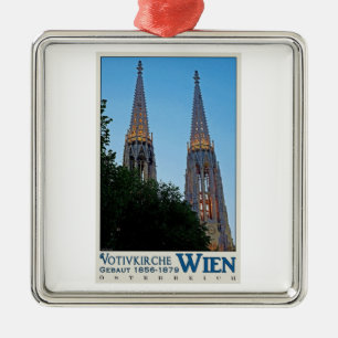 Wenen - Votivkirche Metalen Ornament