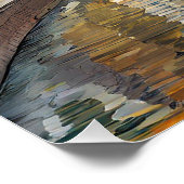 Wenen, waar koffie kunst is, passie perfect poster (Hoek)