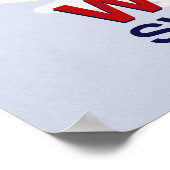 Wengen Ski Resort Zwitserland Poster (Hoek)