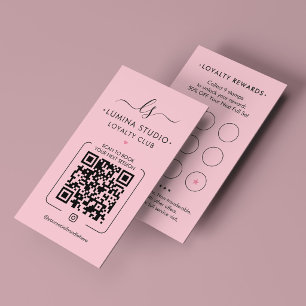 Wenkbrauw Wimper Make-up Artiest Roze Pastel Loyal Visitekaartje