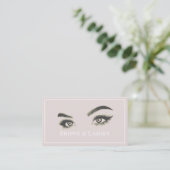 Wenkbrauwen & Wimpers Microblading, Wimper Extensi Visitekaartje (Staand voorkant)