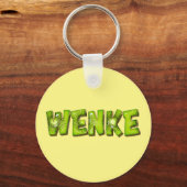Wenke Nom Porte-clés Design Kiwi (Recto)
