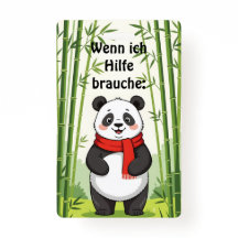 "Wenn ich Hilfe brauche:" Ausweis