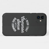 Wens dat de gemeenschappelijke betekenis meer alge Case-Mate iPhone case (Achterkant (horizontaal))