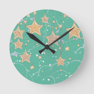 Wens een Ster Wandklok Ronde Klok