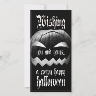 Wens je een enge gelukkige Halloween