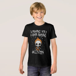 Wens je een haarverhogende Halloween Tri-Blend Shirt