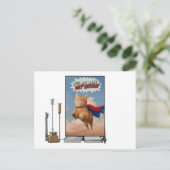 "Wens je een snel herstel" Briefkaart (Staand voorkant)